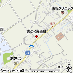 埼玉県坂戸市浅羽1535周辺の地図