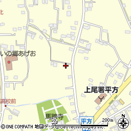 埼玉県上尾市平方1972周辺の地図