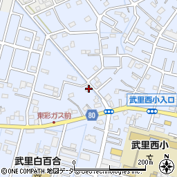 埼玉県春日部市大場1530周辺の地図