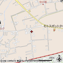埼玉県坂戸市中小坂462周辺の地図