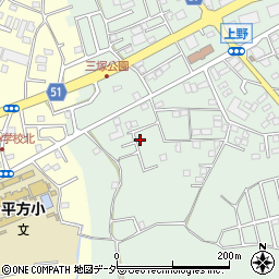 埼玉県上尾市上野142-11周辺の地図