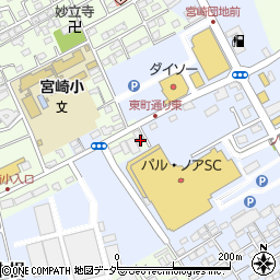 千葉県野田市宮崎53-6周辺の地図