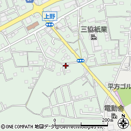埼玉県上尾市上野212-7周辺の地図