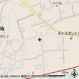 埼玉県坂戸市中小坂794周辺の地図