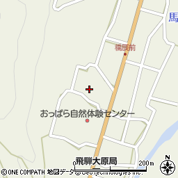 岐阜県高山市清見町大原501周辺の地図