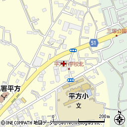 埼玉県上尾市平方1674周辺の地図