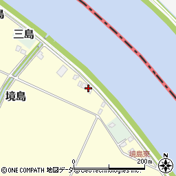 千葉県香取市境島968周辺の地図