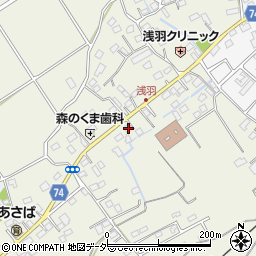 埼玉県坂戸市浅羽1131周辺の地図