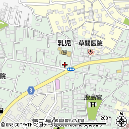 千葉県野田市中野台15周辺の地図