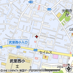 埼玉県春日部市大場1370周辺の地図