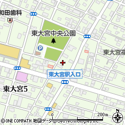 東大宮マンション周辺の地図