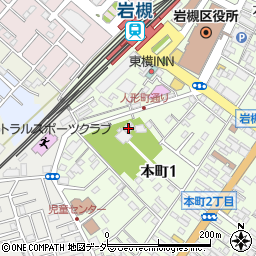 芳林寺周辺の地図