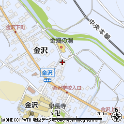 ＪＡ信州諏訪茅野中央金沢周辺の地図
