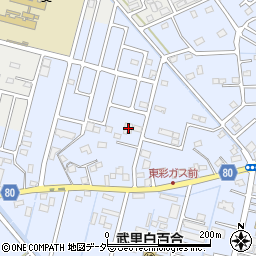 埼玉県春日部市大場1591周辺の地図