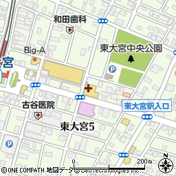 サイエイ・インターナショナル　東大宮校周辺の地図