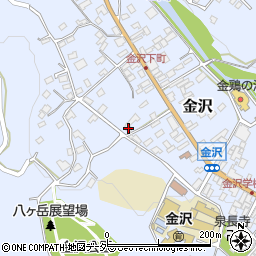 長野県茅野市金沢1131周辺の地図