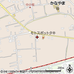 埼玉県坂戸市中小坂431-27周辺の地図