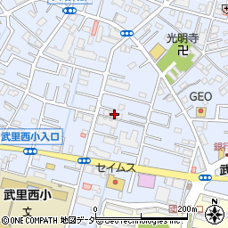 埼玉県春日部市大場1354周辺の地図