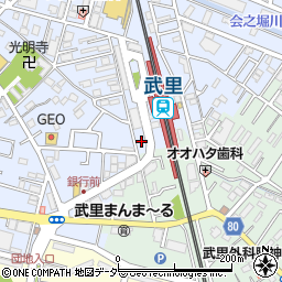 埼玉県春日部市大場1094周辺の地図