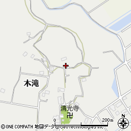 茨城県鹿嶋市木滝523周辺の地図