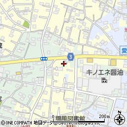 千葉県野田市清水36周辺の地図