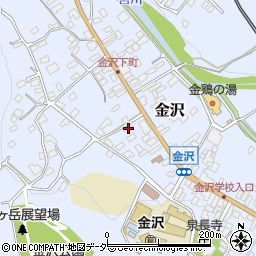 長野県茅野市金沢2216-1周辺の地図