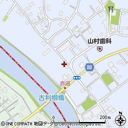 埼玉県春日部市赤沼224周辺の地図
