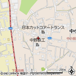 埼玉県坂戸市中小坂916-12周辺の地図