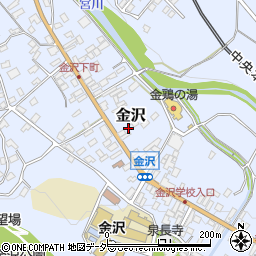 長野県茅野市金沢2306周辺の地図