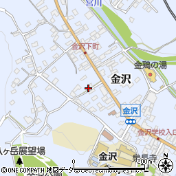 長野県茅野市金沢2217周辺の地図