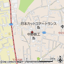 埼玉県坂戸市中小坂916-1周辺の地図