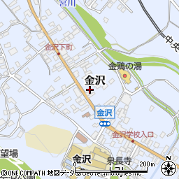 長野県茅野市金沢2305-1周辺の地図