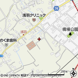 埼玉県坂戸市浅羽1122周辺の地図