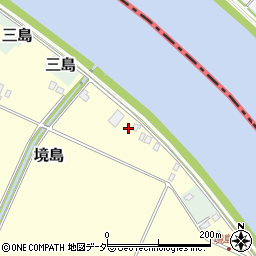 千葉県香取市境島961周辺の地図
