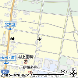 長野県上伊那郡辰野町北大出7377周辺の地図