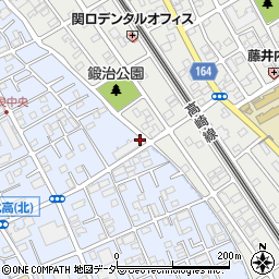 奈良東前公園周辺の地図