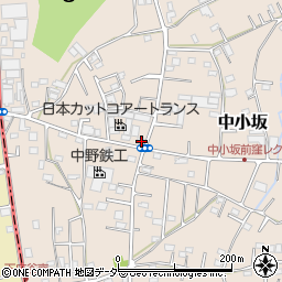 埼玉県坂戸市中小坂953-5周辺の地図