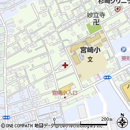 千葉県野田市宮崎45-7周辺の地図