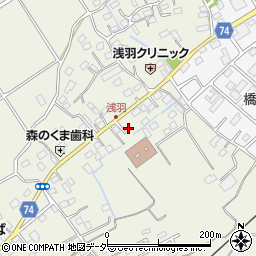 埼玉県坂戸市浅羽1129周辺の地図