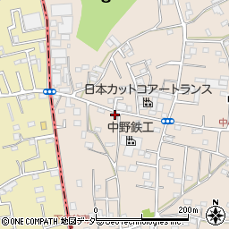 埼玉県坂戸市中小坂918-14周辺の地図