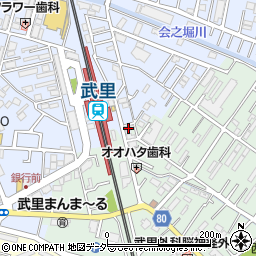 埼玉県春日部市大場1169周辺の地図