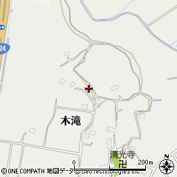 茨城県鹿嶋市木滝525周辺の地図