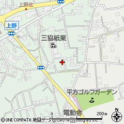 埼玉県上尾市上野303-6周辺の地図