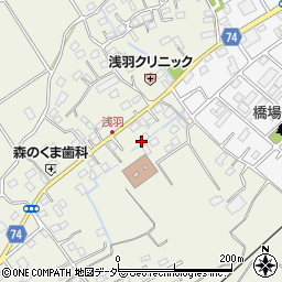 埼玉県坂戸市浅羽1127周辺の地図