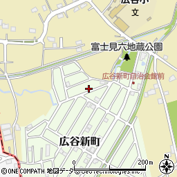 埼玉県川越市広谷新町34周辺の地図
