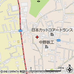 埼玉県坂戸市中小坂918-4周辺の地図