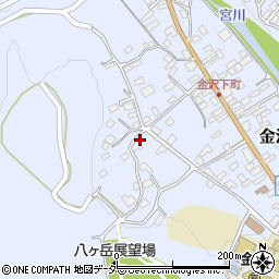 長野県茅野市金沢879周辺の地図
