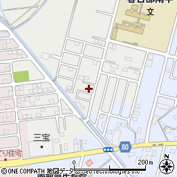 埼玉県春日部市武里中野729-5周辺の地図
