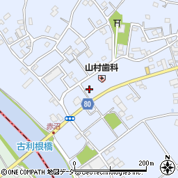 埼玉県春日部市赤沼805周辺の地図