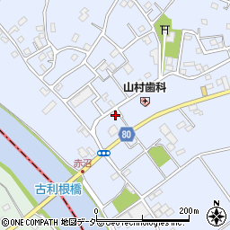 埼玉県春日部市赤沼804周辺の地図